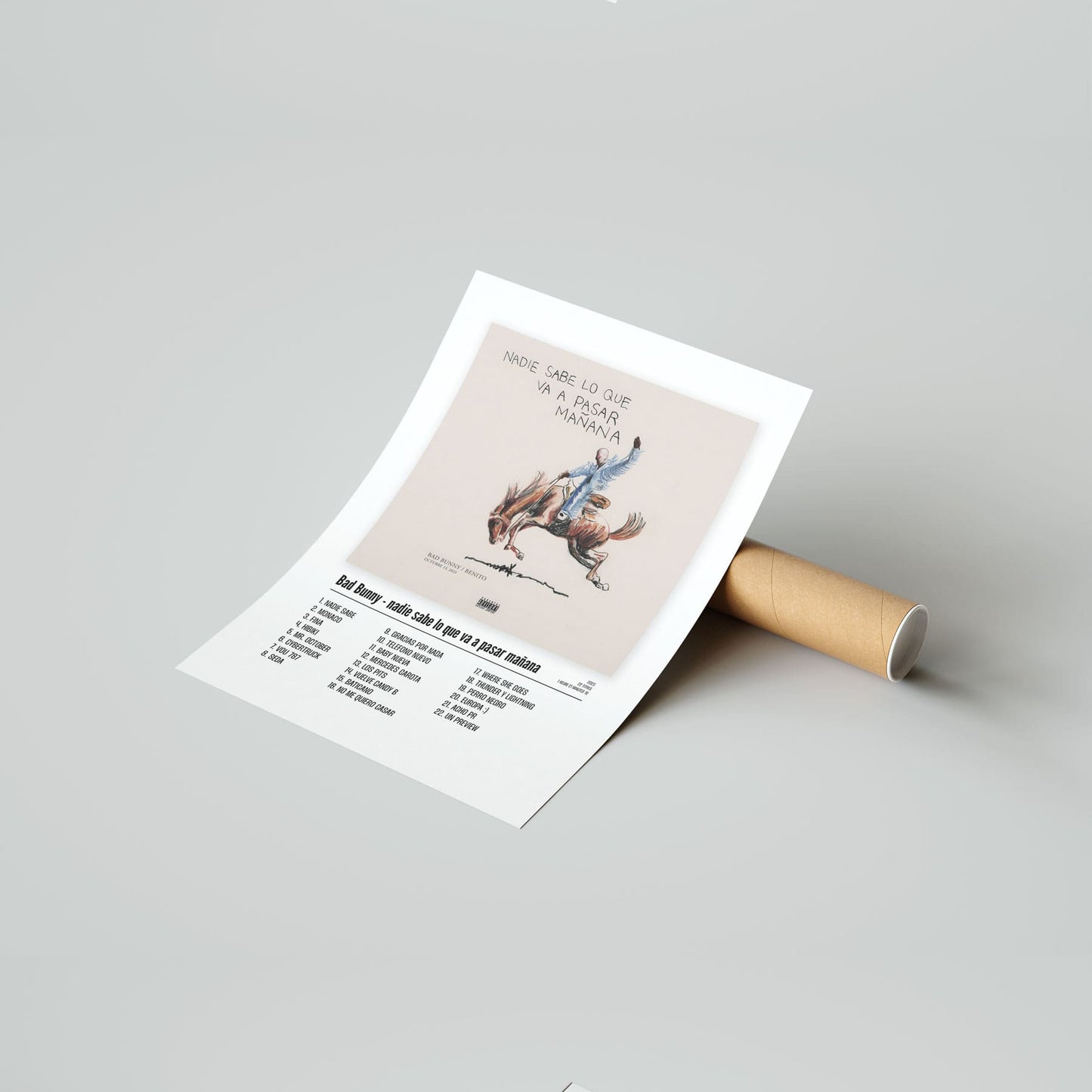 Bad Bunny - nadie sabe lo que va a pasar mañana