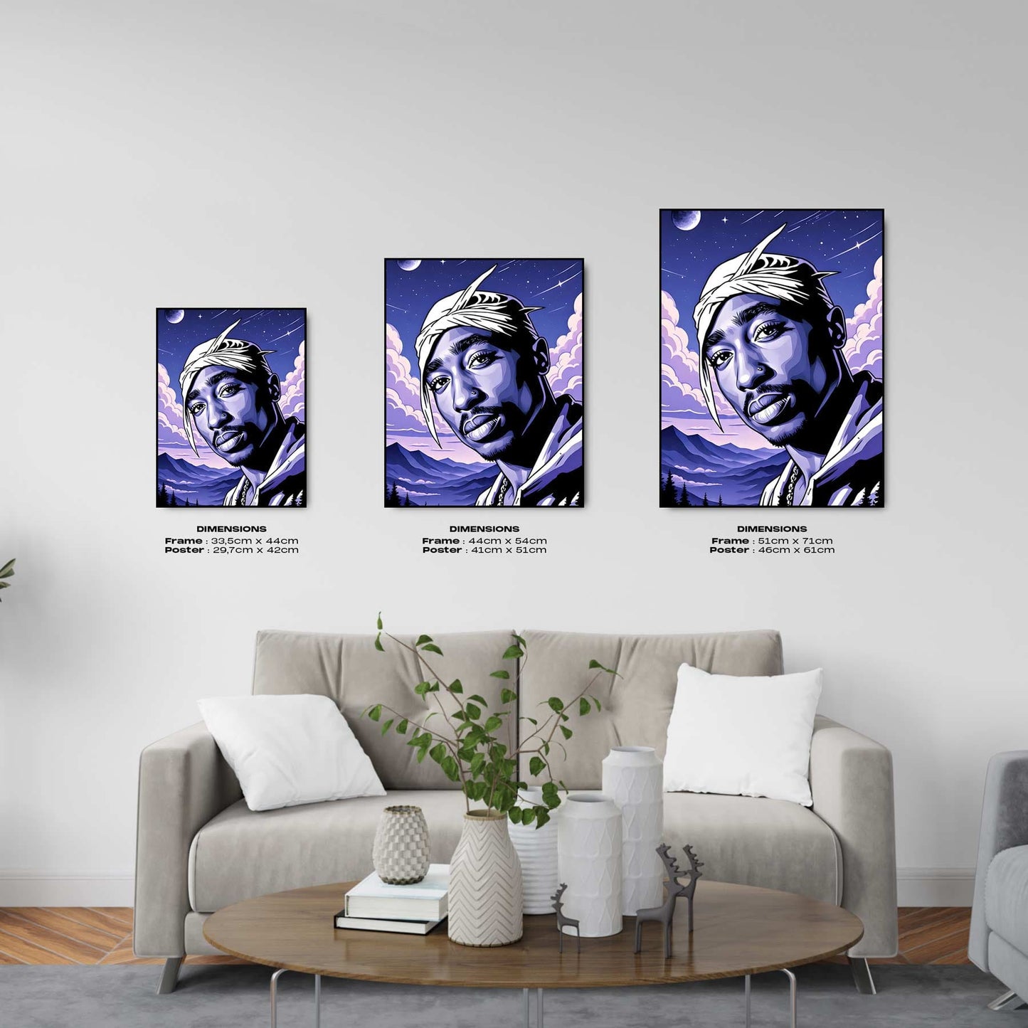 Poster 2PAC - Portrait #1