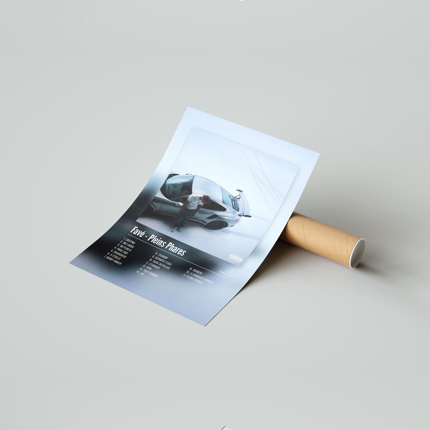 Poster Favé - Pleins Phares