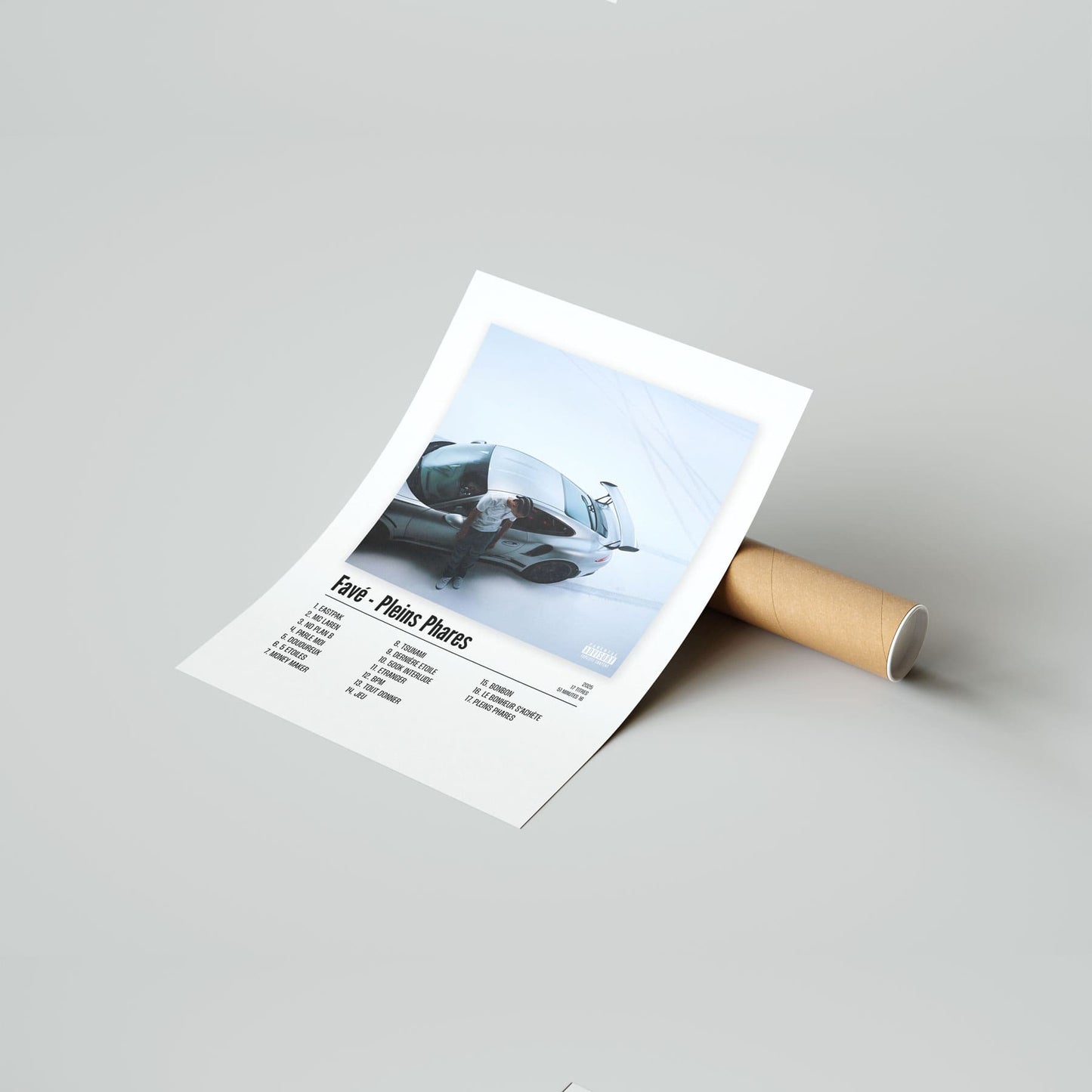 Poster Favé - Pleins Phares