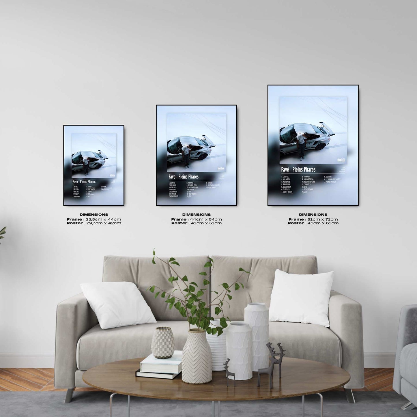Poster Favé - Pleins Phares