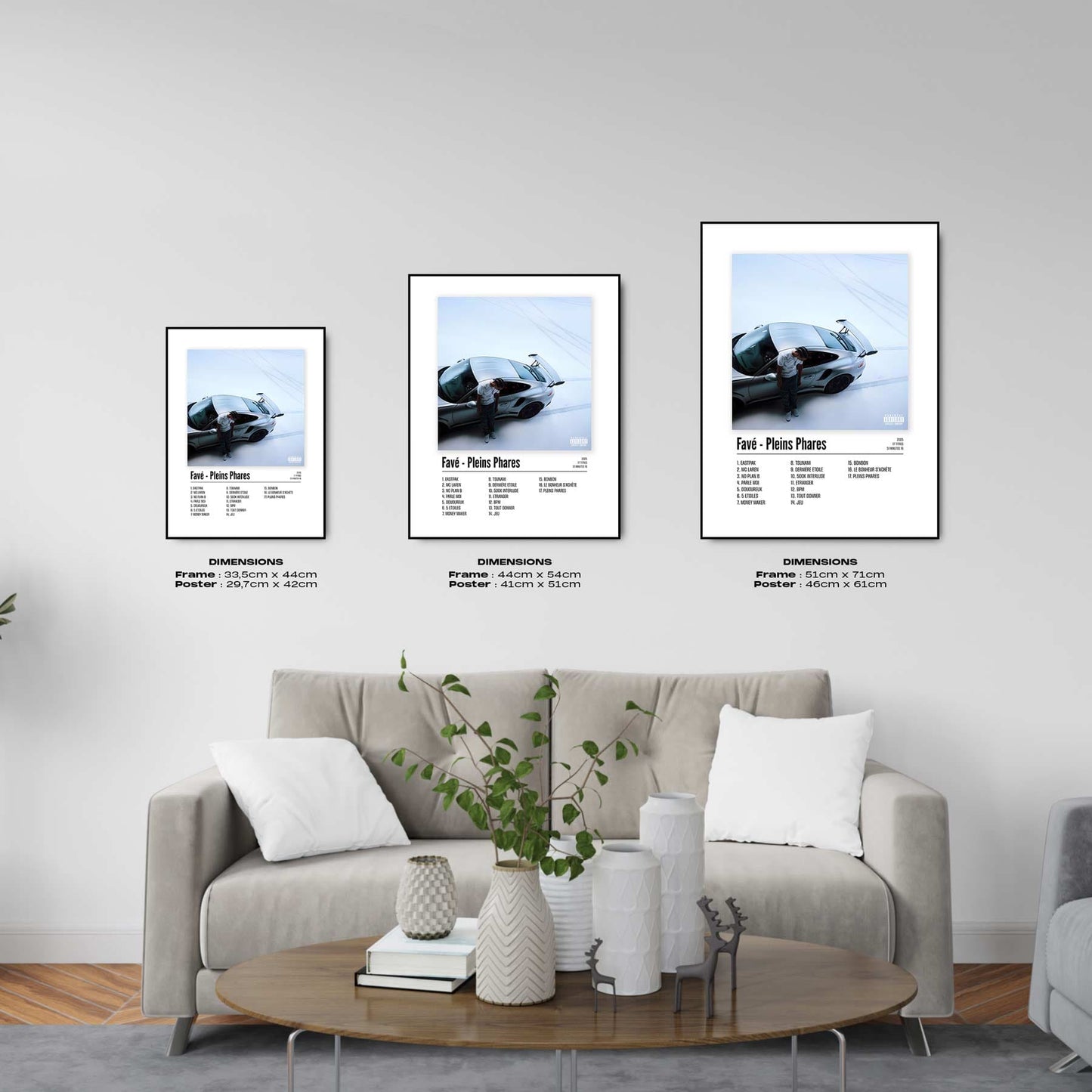 Poster Favé - Pleins Phares