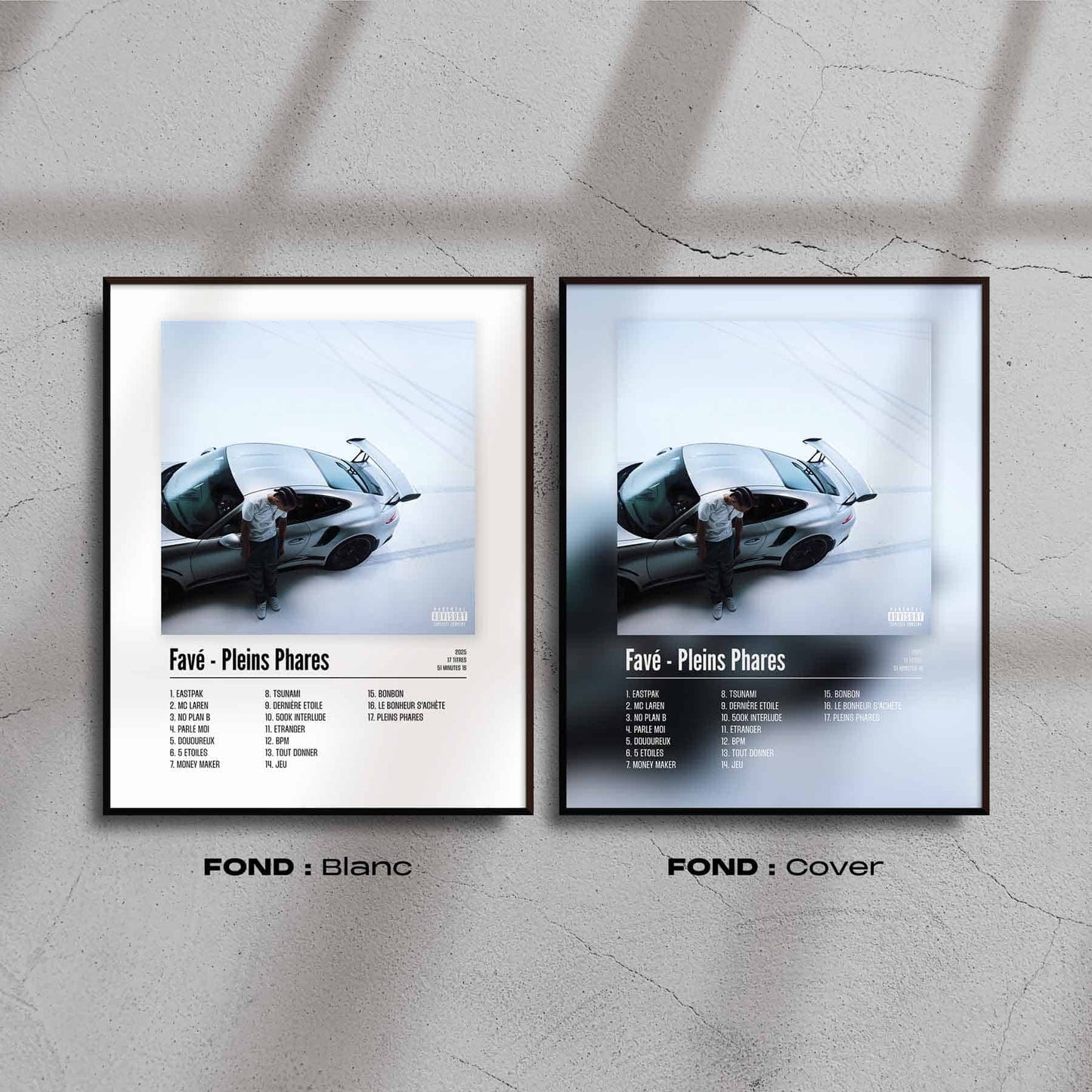 Poster Favé - Pleins Phares