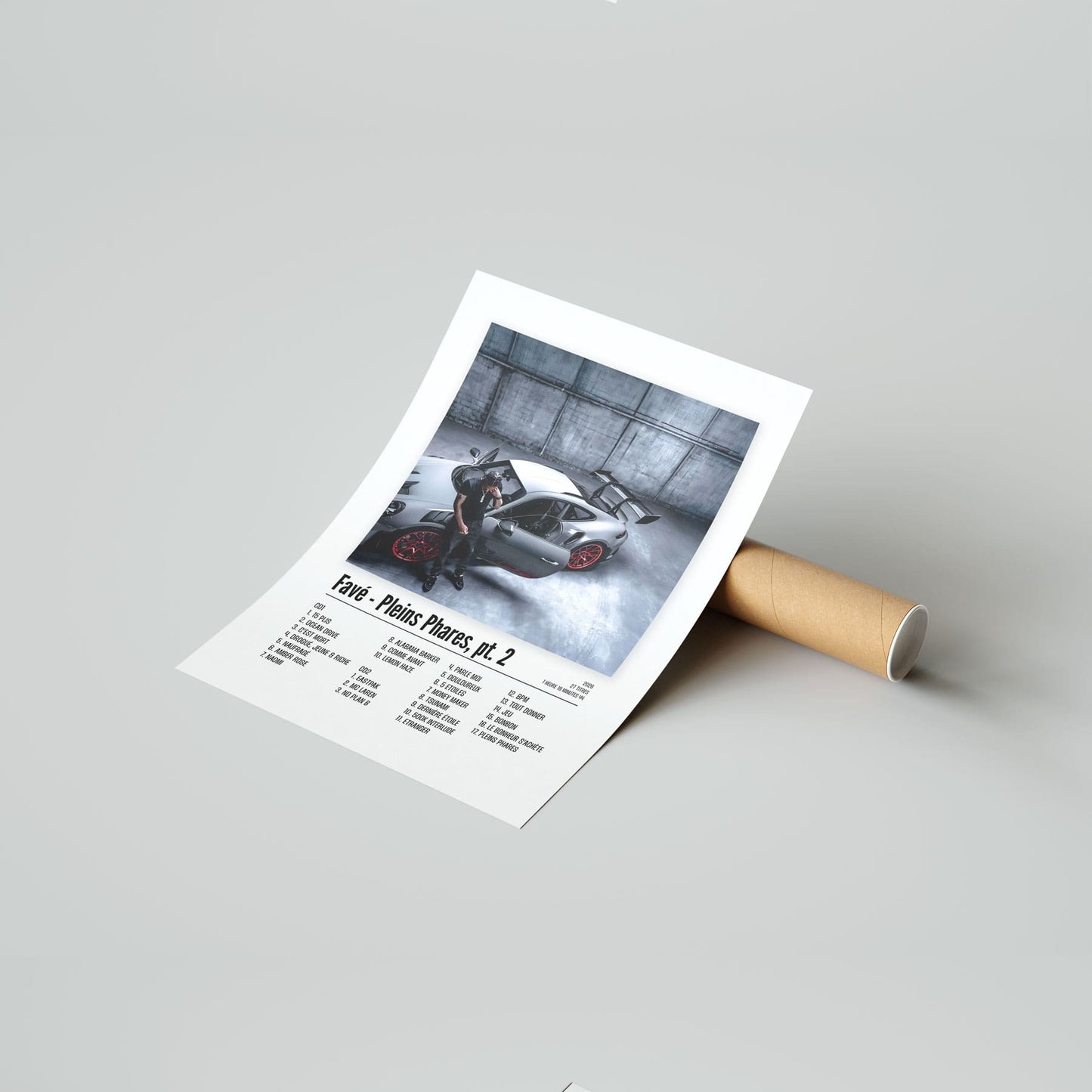 Poster Favé - Pleins Phares, pt. 2