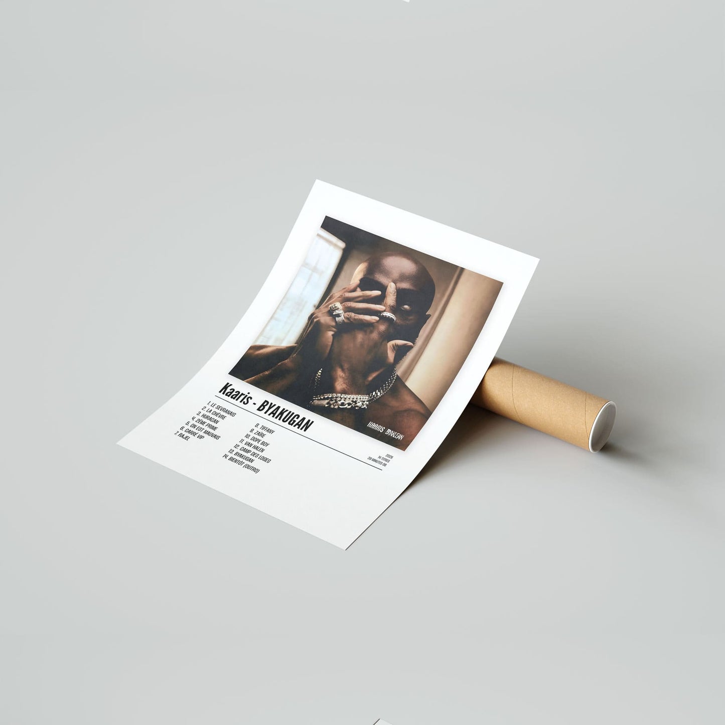 Poster Kaaris - BYAKUGAN