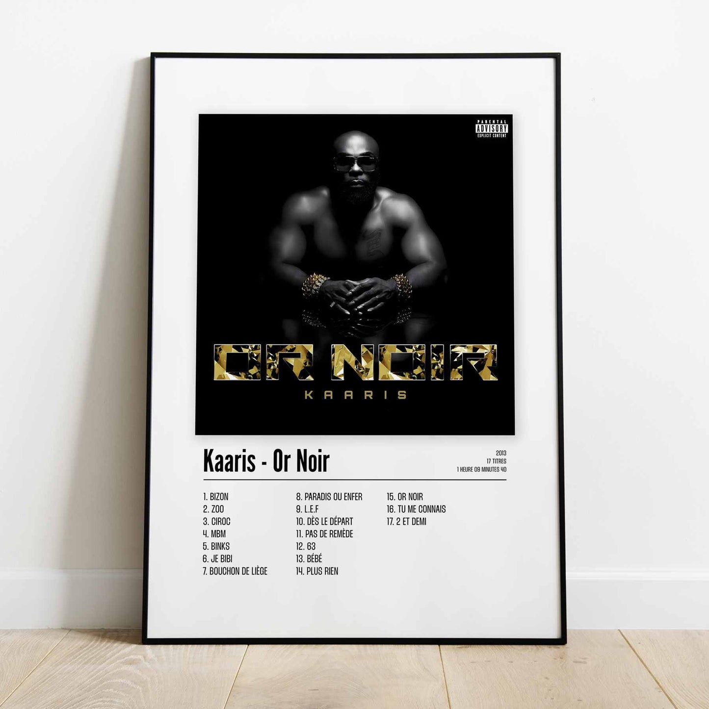 Poster Kaaris - Or Noir
