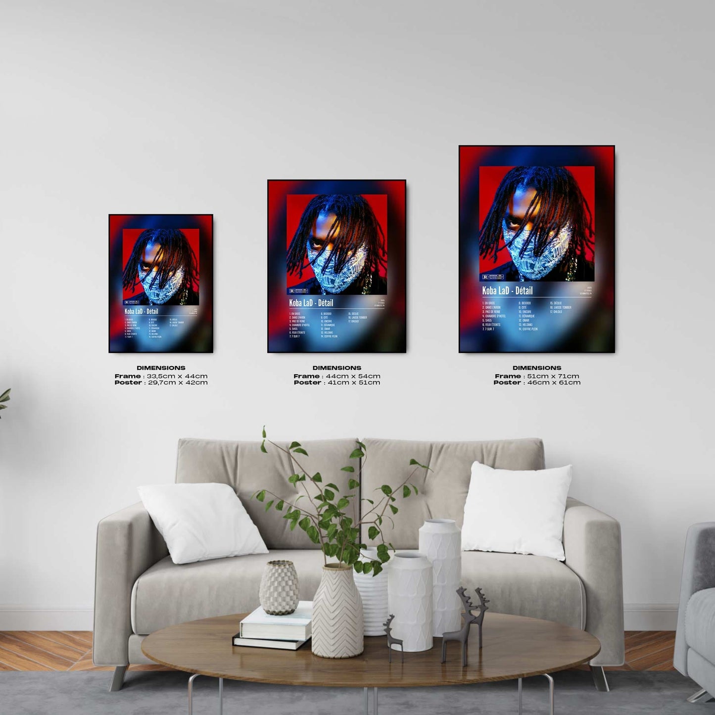 Poster Koba LaD - Détail