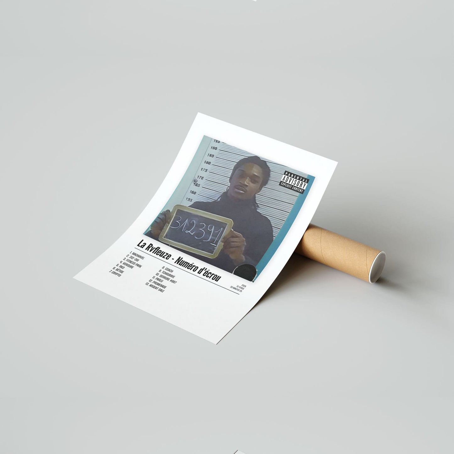 Poster La Rvfleuze - Numéro d'écrou