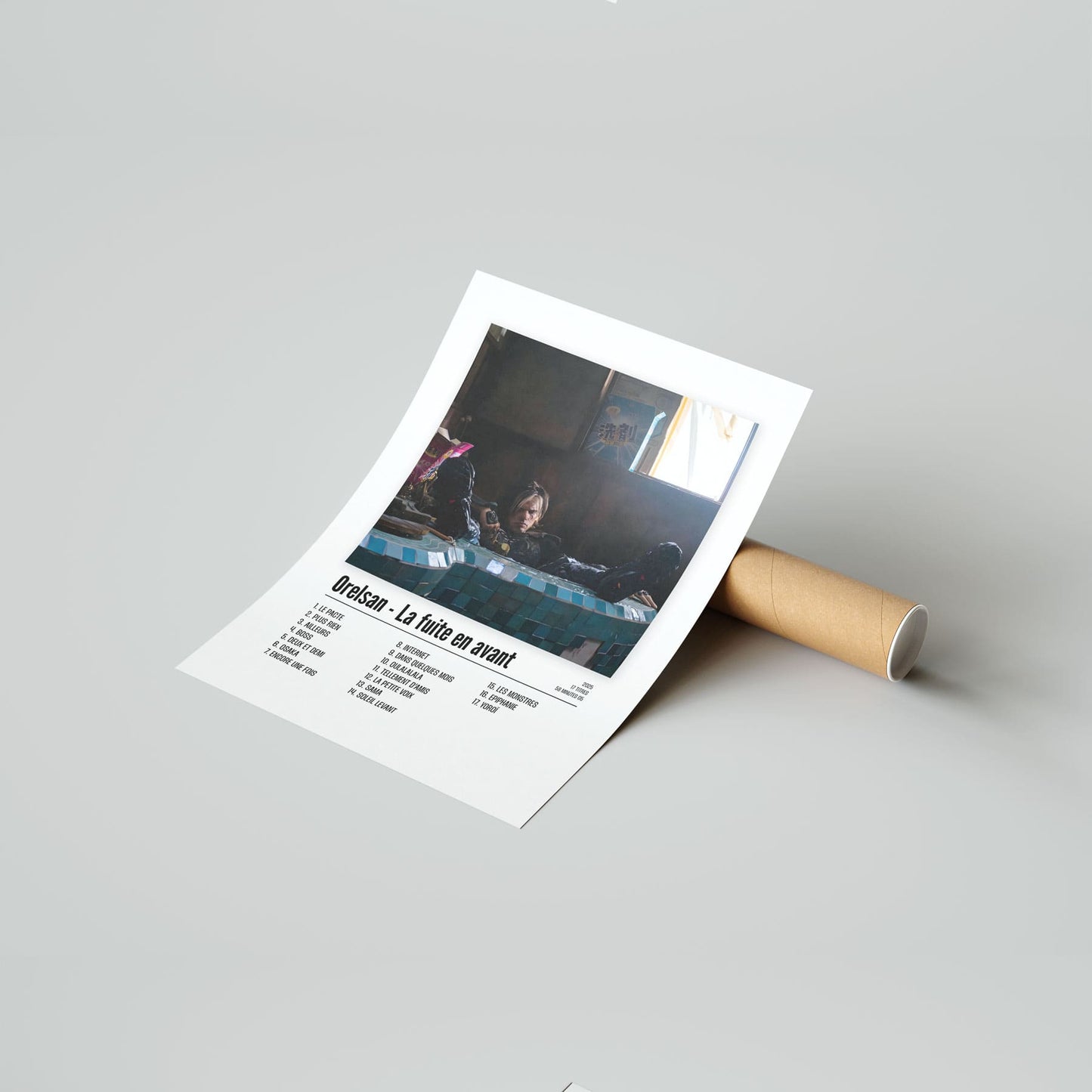 Poster Orelsan - La fuite en avant