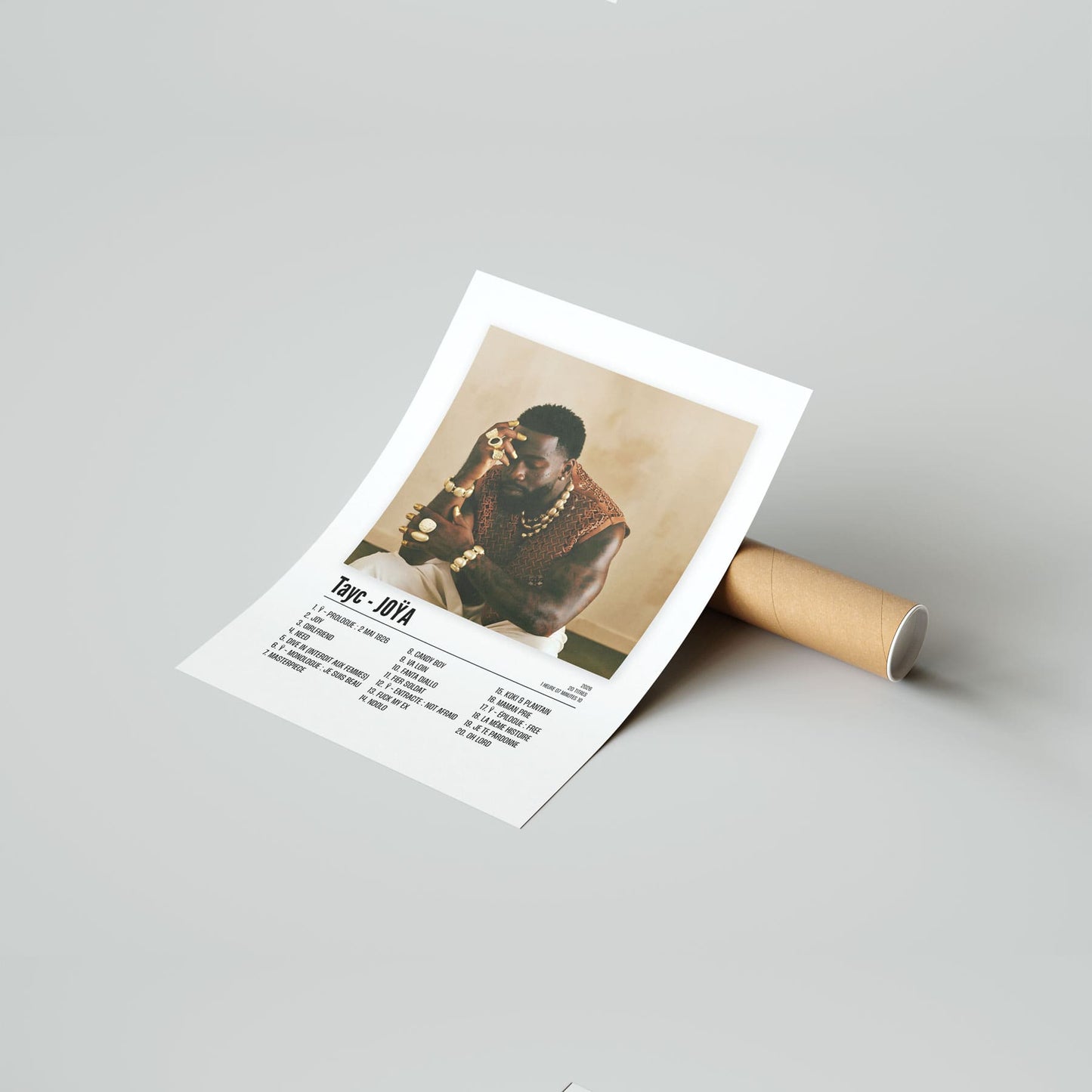 Poster Tayc - JOŸA
