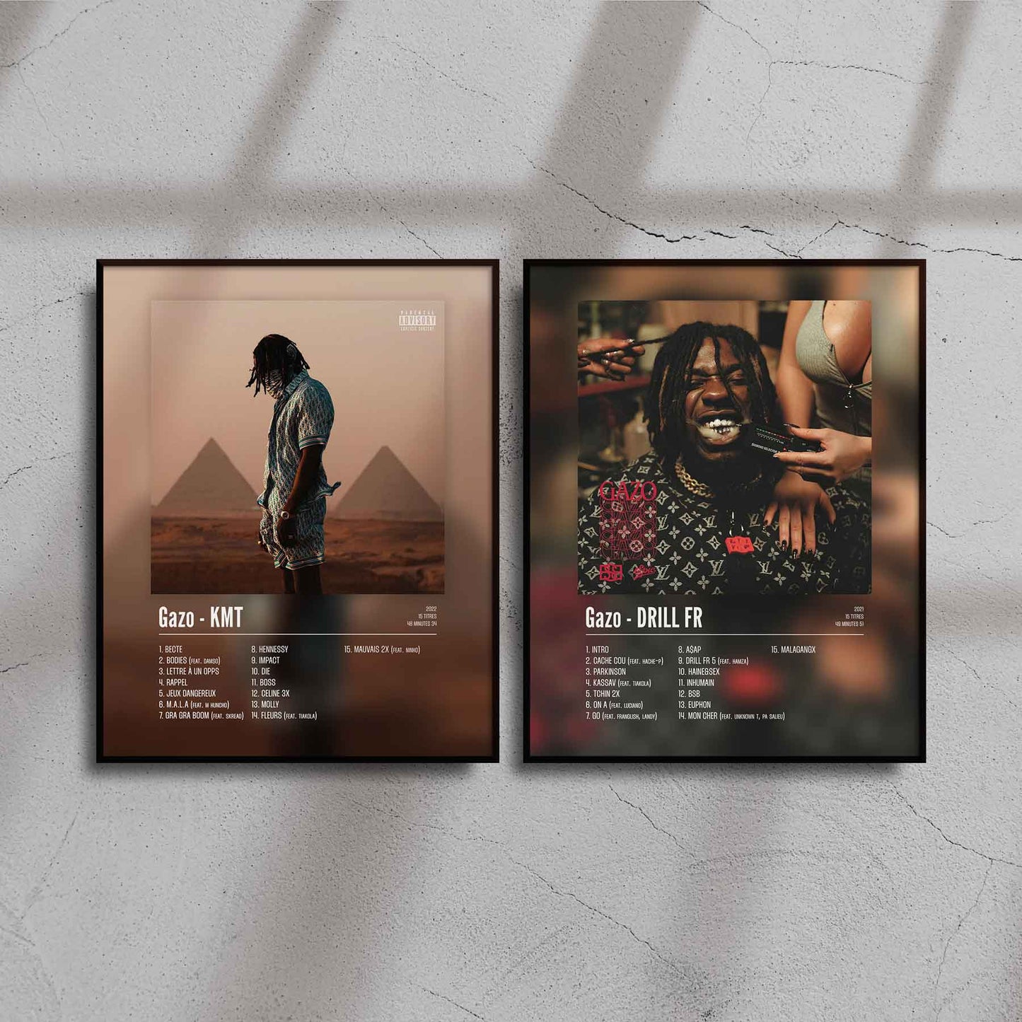 Poster Gazo - DRILL FR - Top Frame
