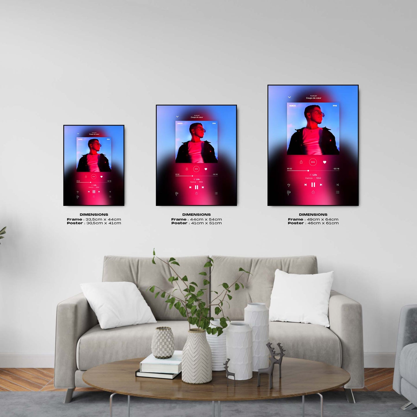 Poster Hamza - 1994 - Life - Top Frame