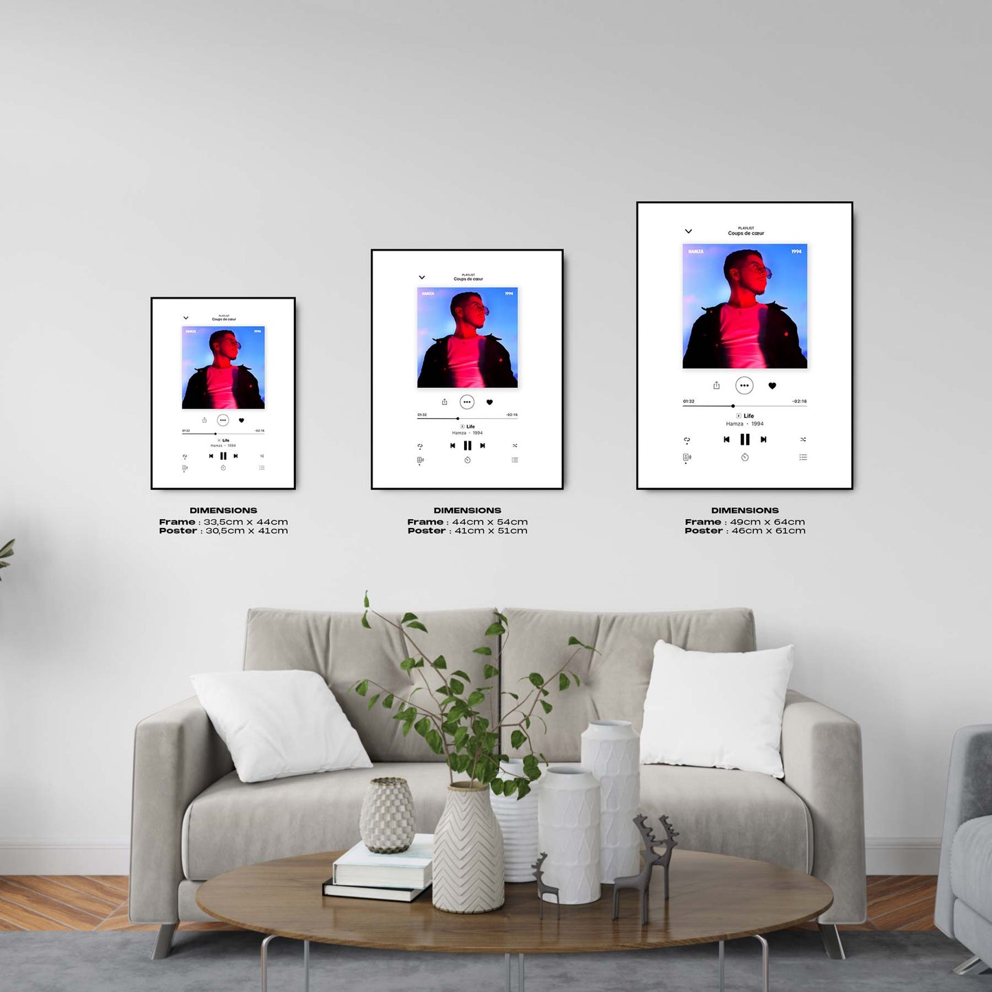 Poster Hamza - 1994 - Life - Top Frame