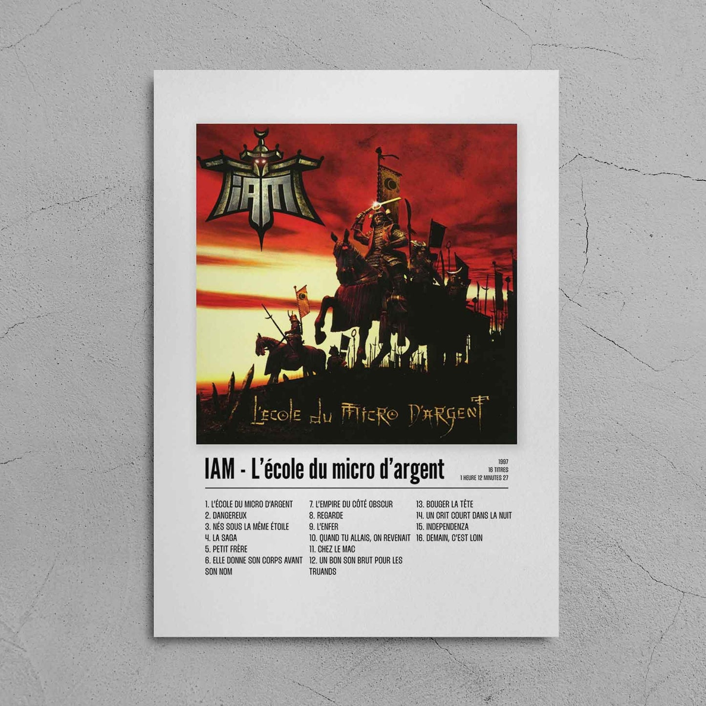 Poster IAM - L'école du micro d'argent - Top Frame