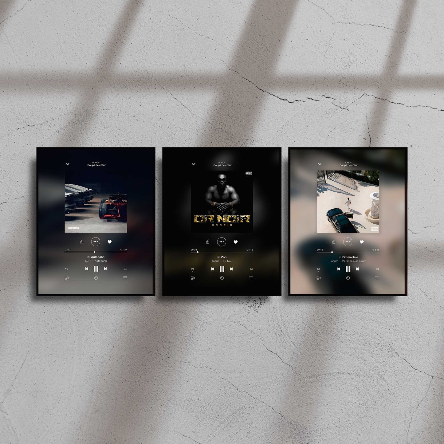 Poster Kaaris - Or Noir - Top Frame