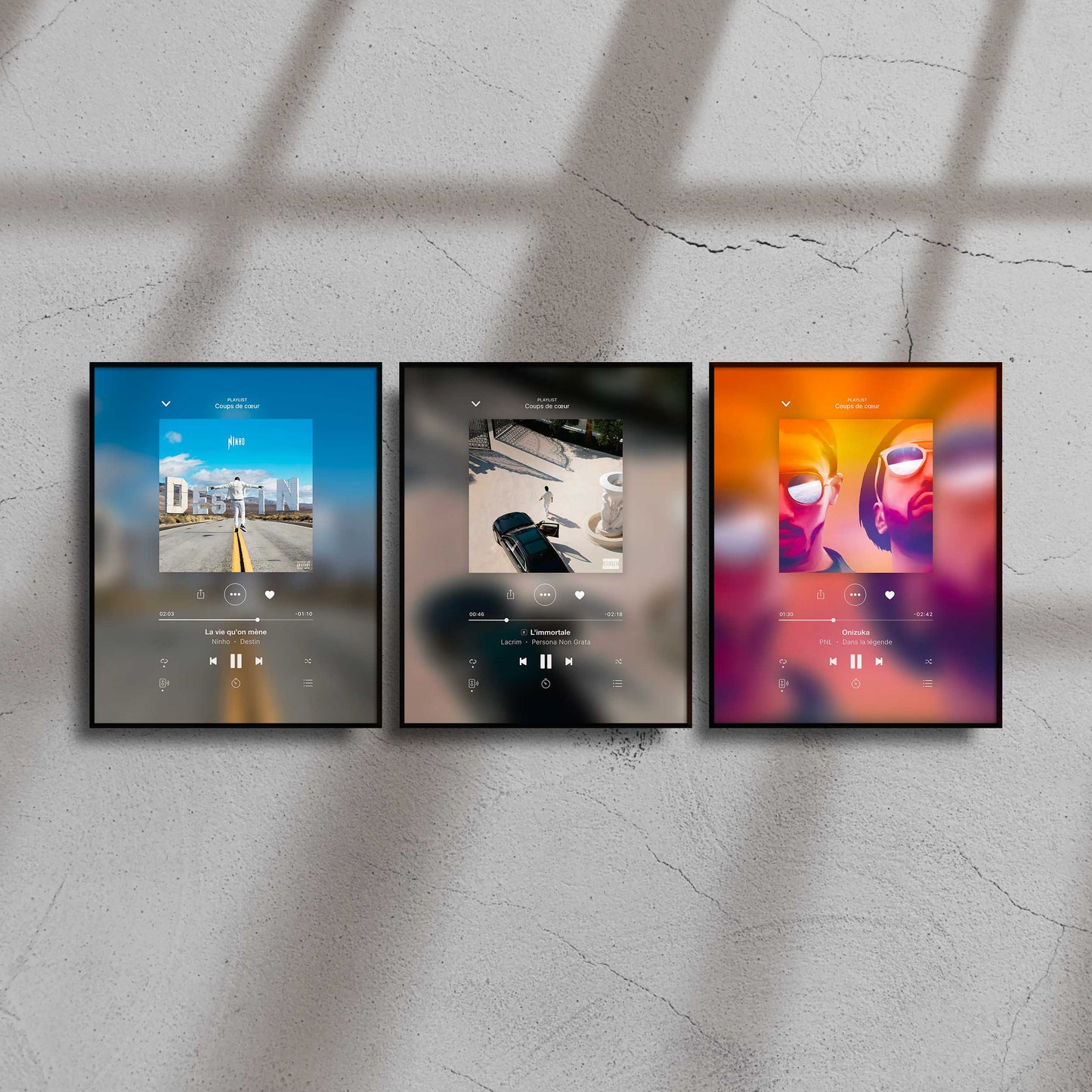 Poster Lacrim - Persona Non Grata - L'immortale - Top Frame