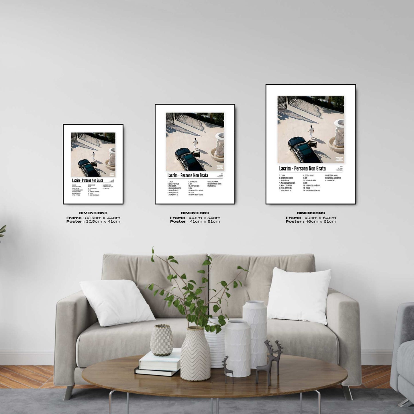 Poster Lacrim - Persona Non Grata - Top Frame