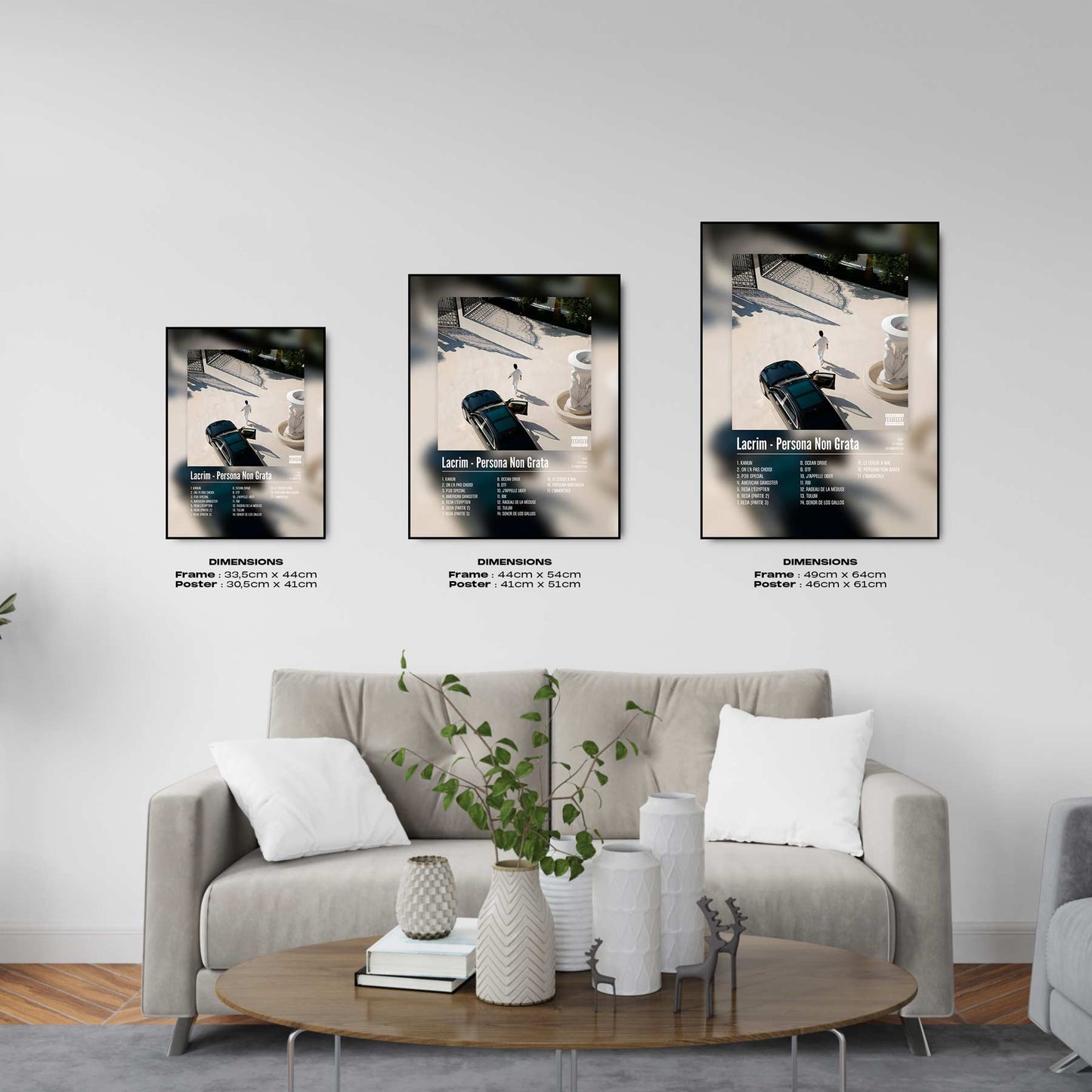 Poster Lacrim - Persona Non Grata - Top Frame
