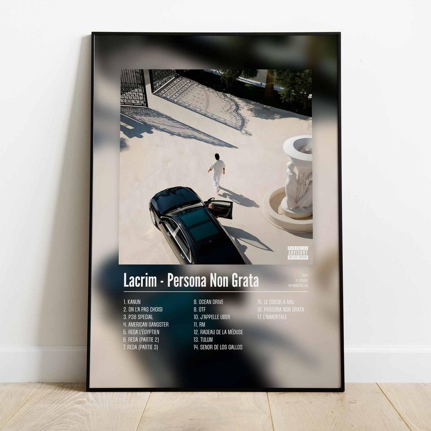Poster Lacrim - Persona Non Grata - Top Frame