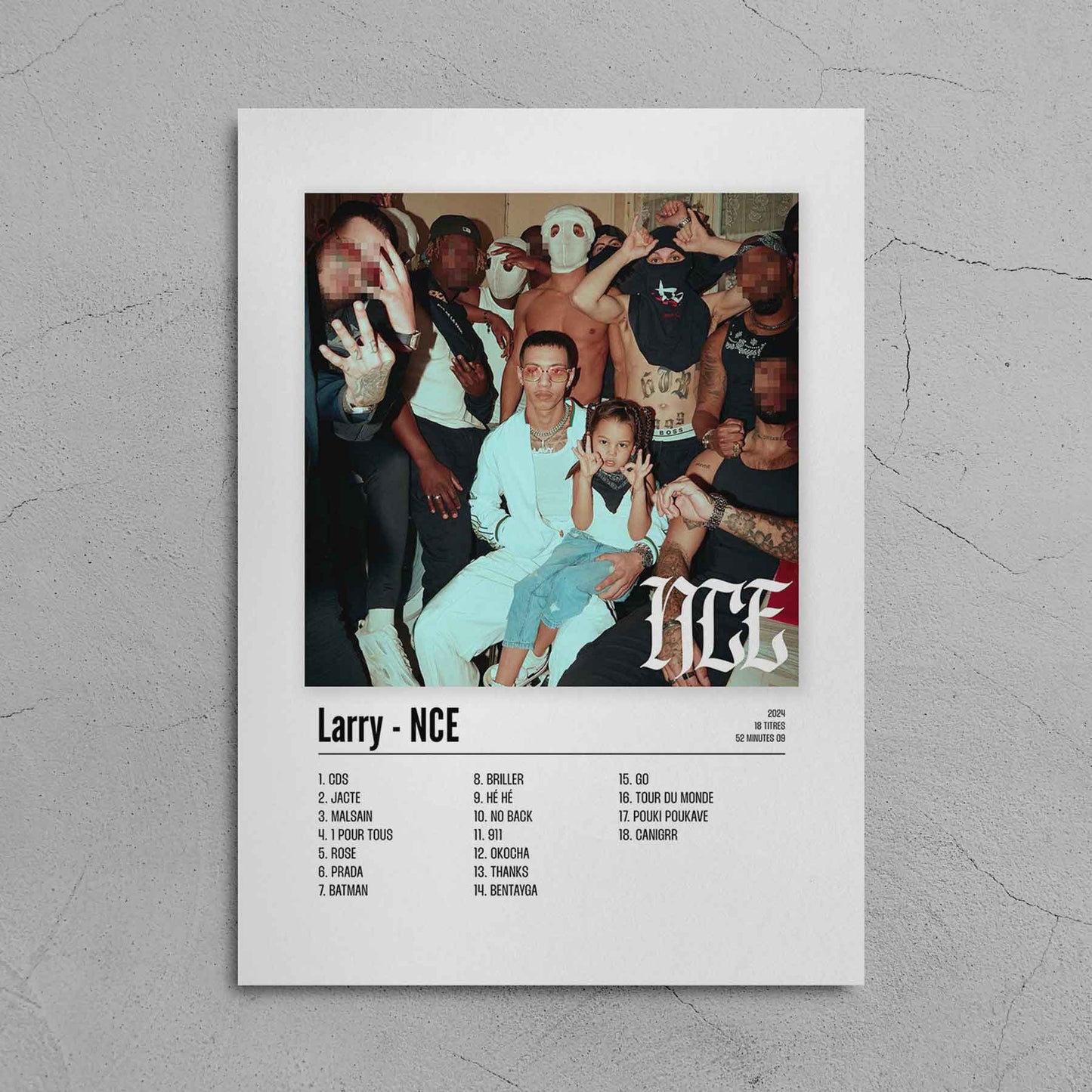 Poster Larry - NCE - Top Frame
