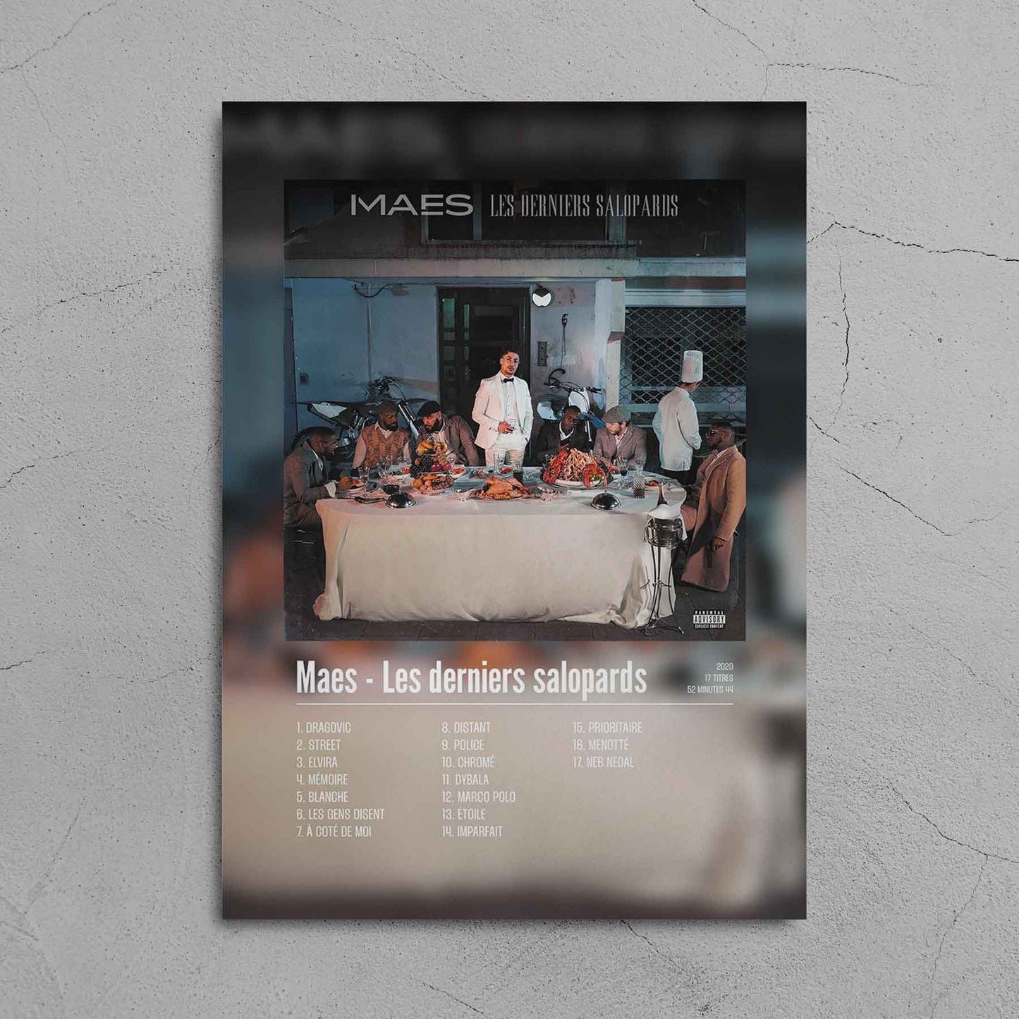 Poster Maes - Les derniers salopards - Top Frame