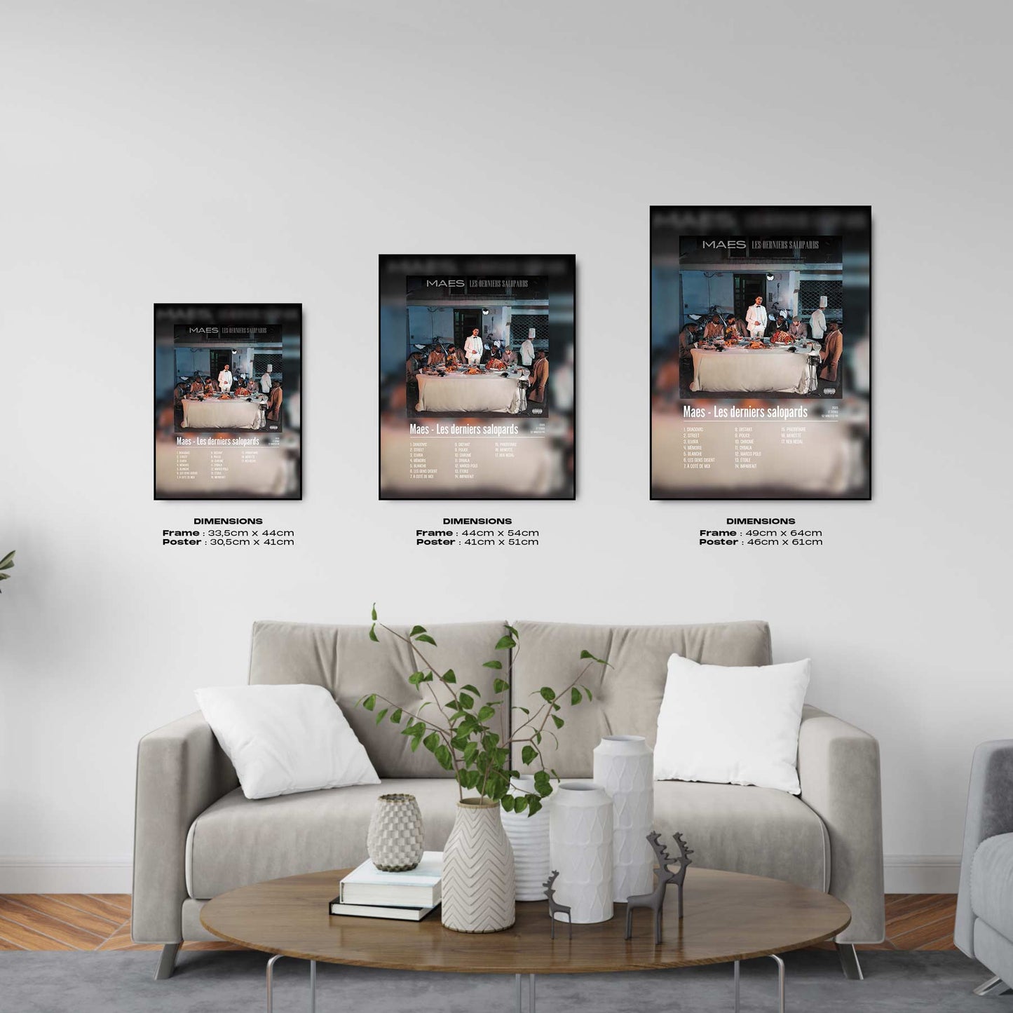 Poster Maes - Les derniers salopards - Top Frame