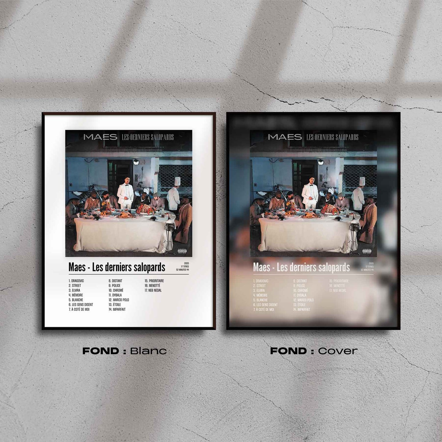 Poster Maes - Les derniers salopards - Top Frame
