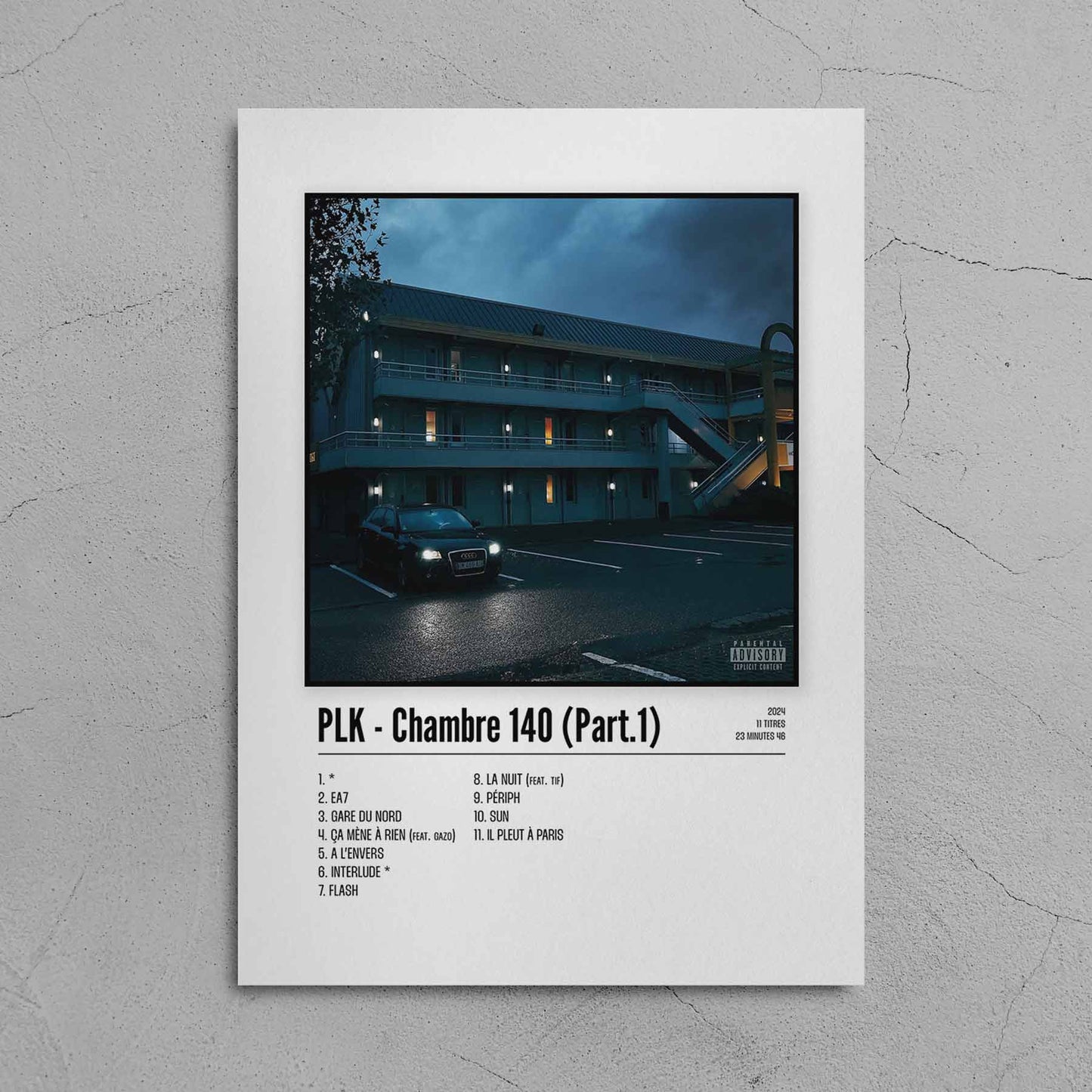 Poster PLK - Chambre 140 (Part.1) - Top Frame