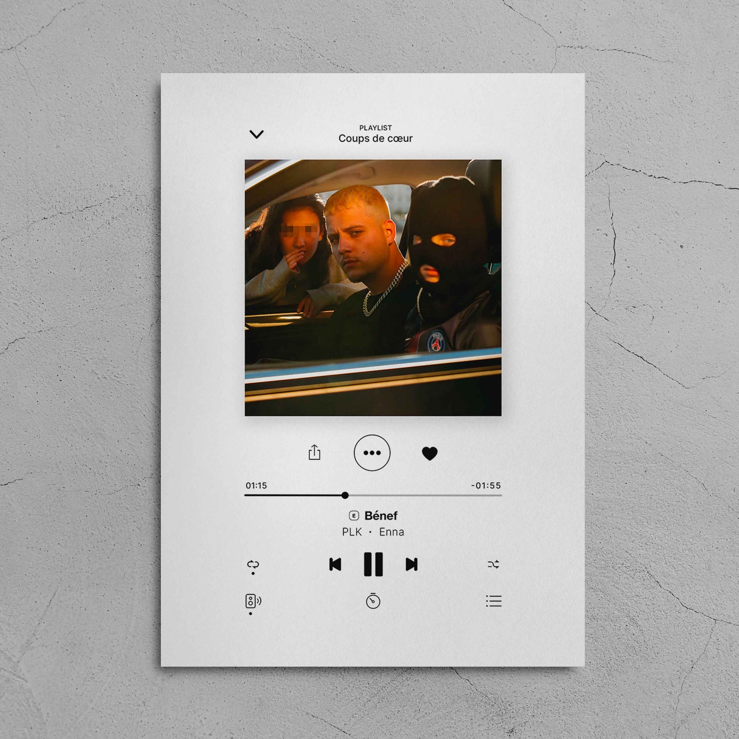 Poster PLK - Enna - Bénéf - Top Frame