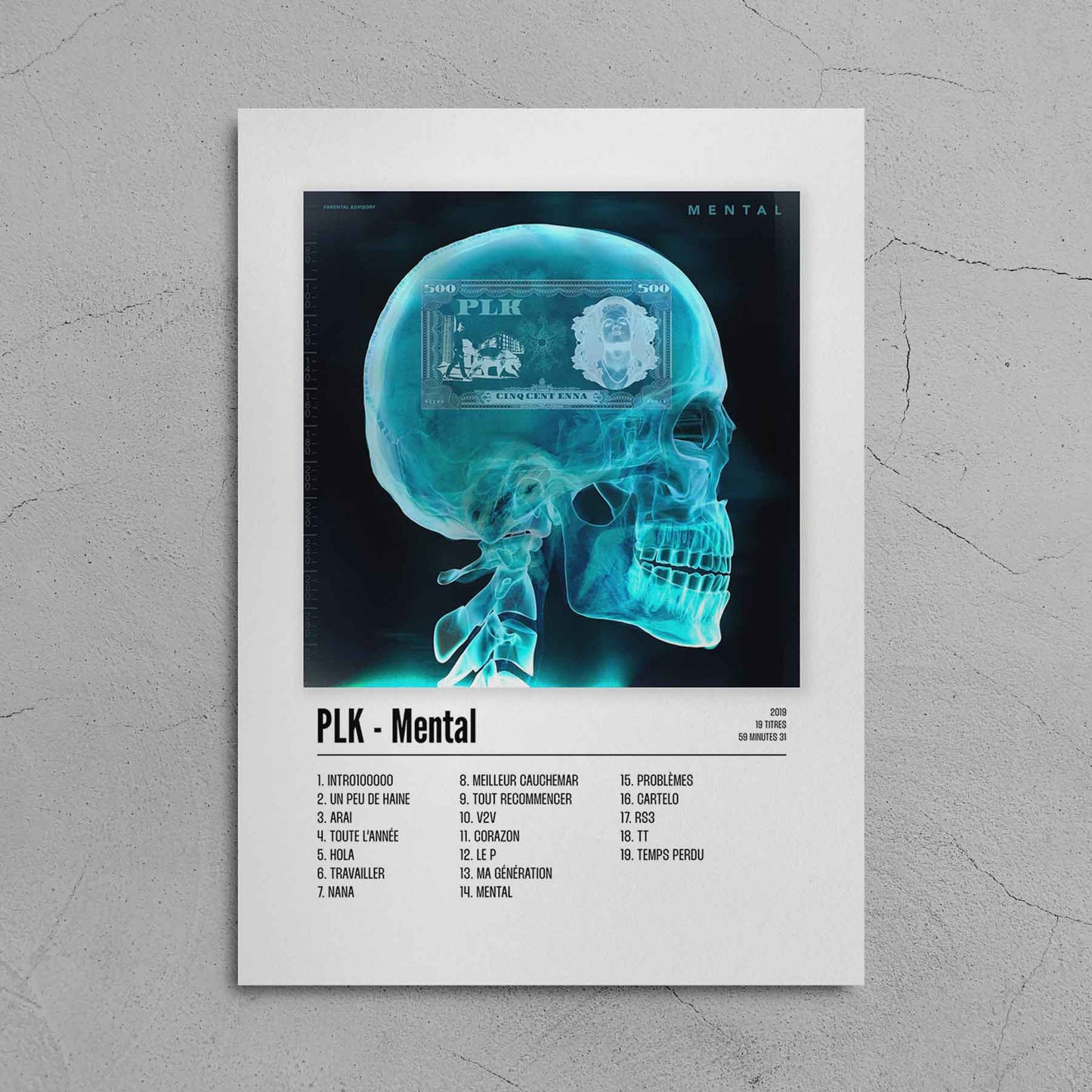 Poster PLK - Mental - Top Frame