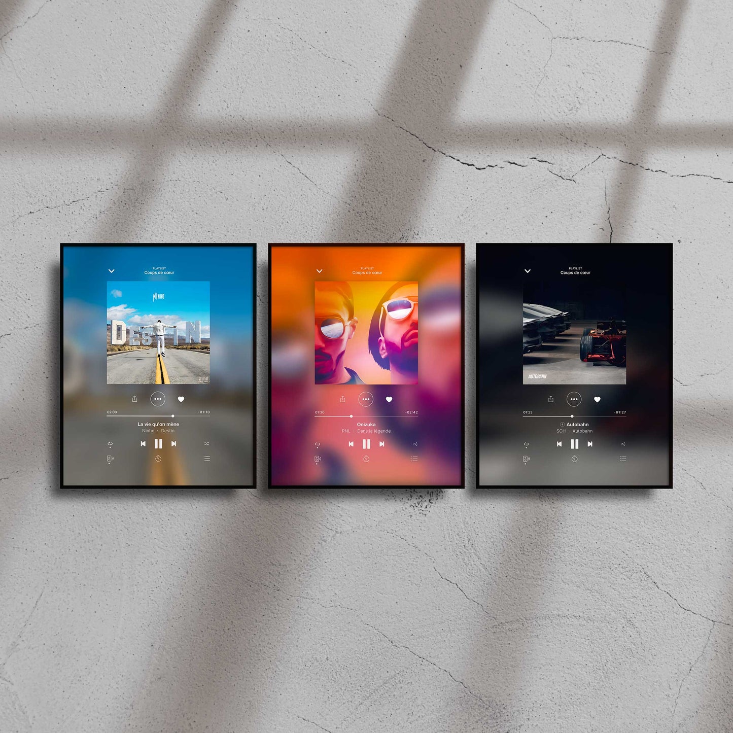 Poster PNL - Dans la légende - Onizuka - Top Frame