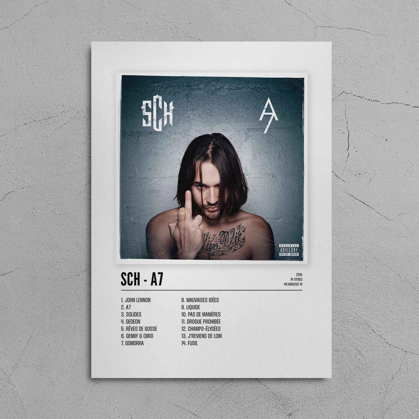 Poster SCH - A7 - Top Frame