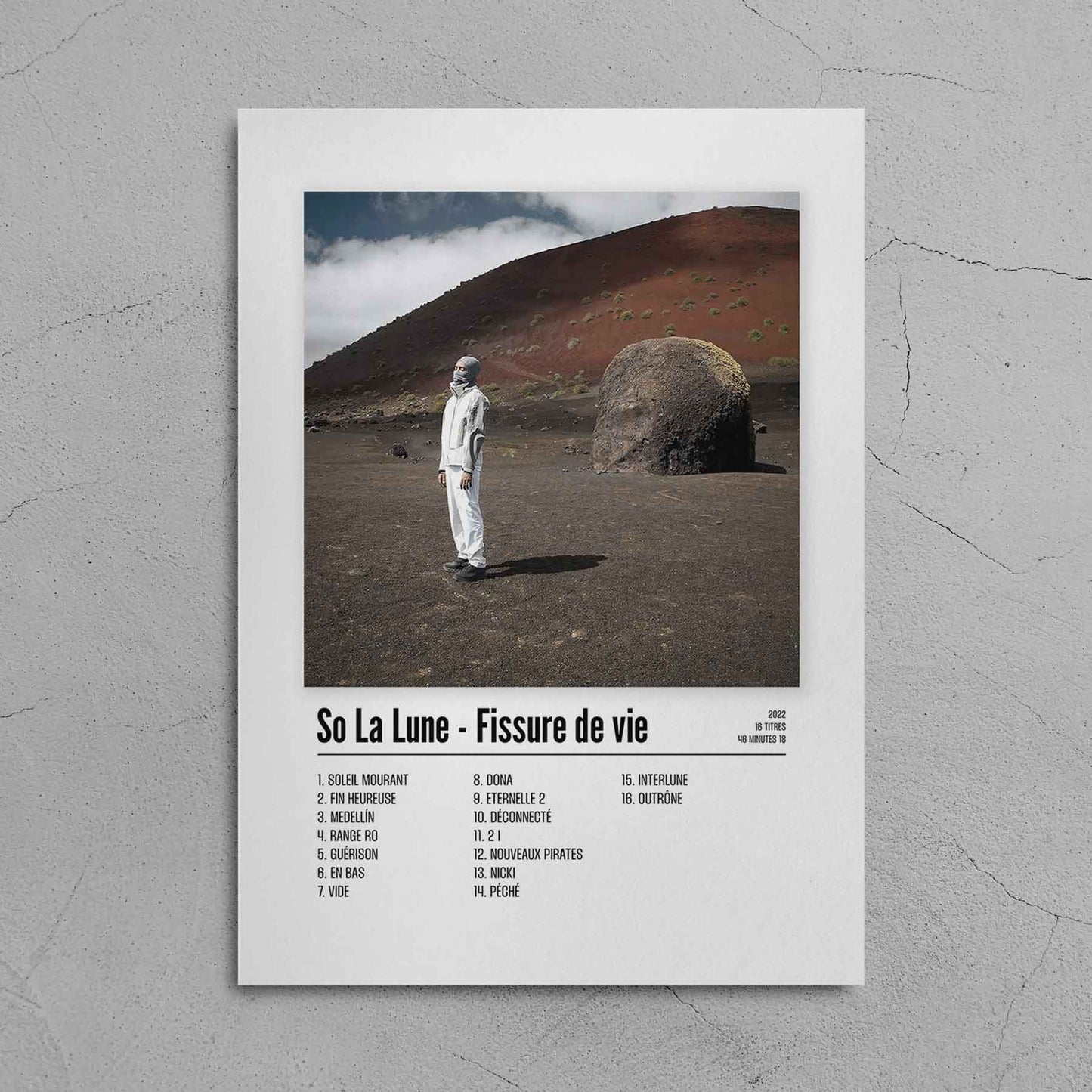Poster So La Lune - Fissure de vie - Top Frame