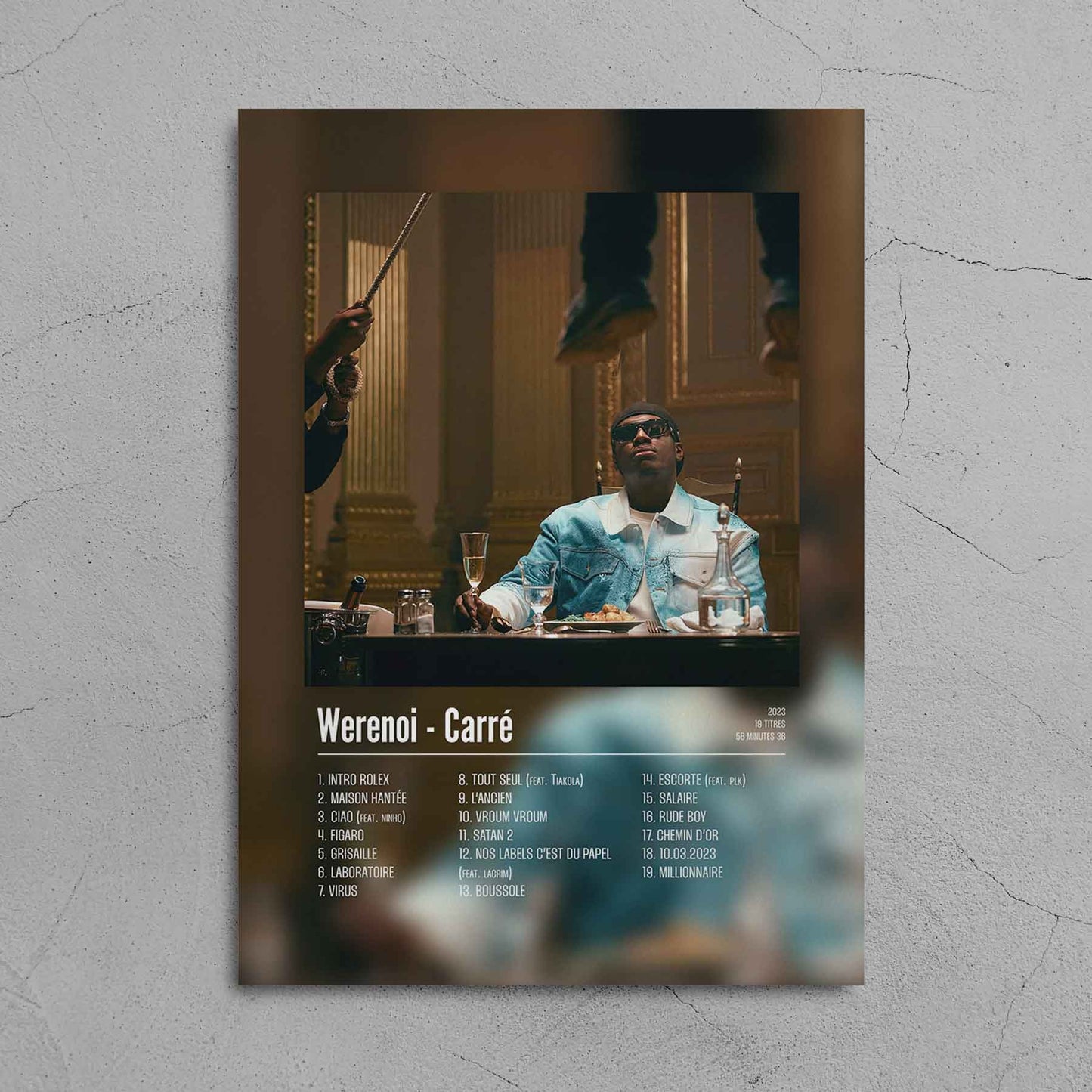 Poster Werenoi - Carré - Top Frame