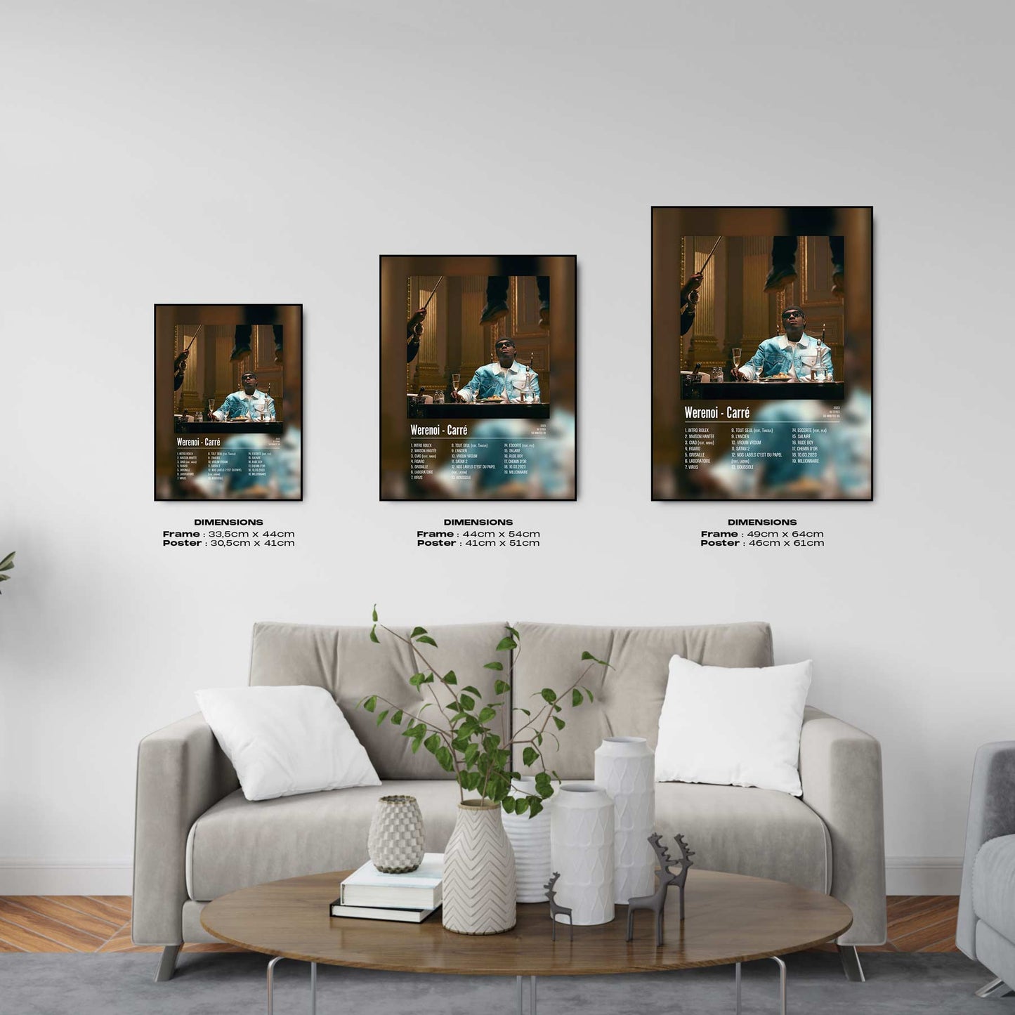 Poster Werenoi - Carré - Top Frame