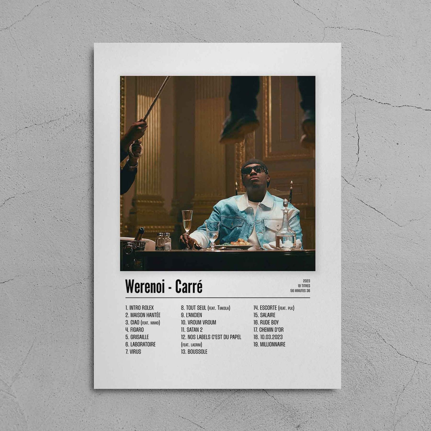 Poster Werenoi - Carré - Top Frame