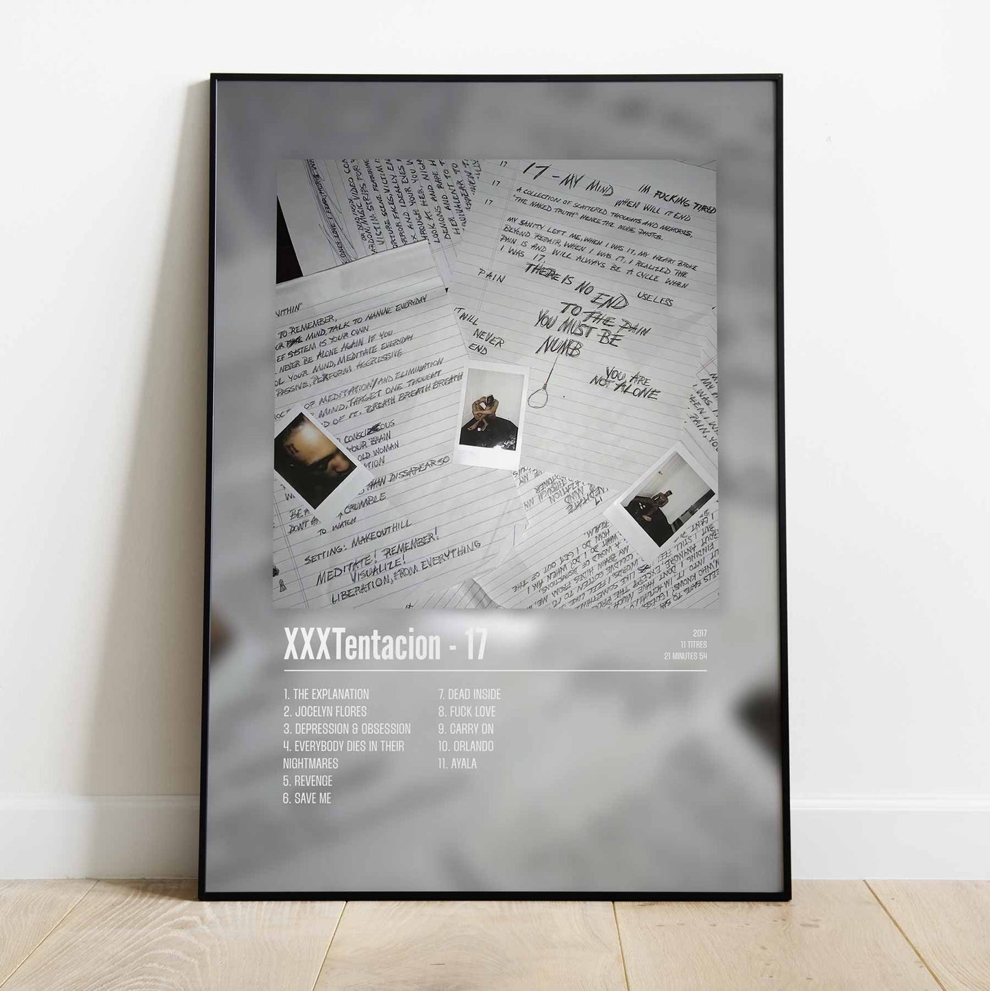 Poster XXXTentacion - 17 - Top Frame