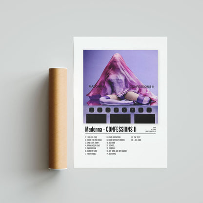 Poster Madonna - CONFESSIONS II