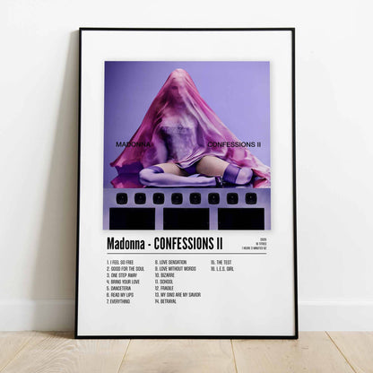 Poster Madonna - CONFESSIONS II