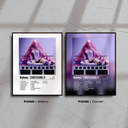 Poster Madonna - CONFESSIONS II