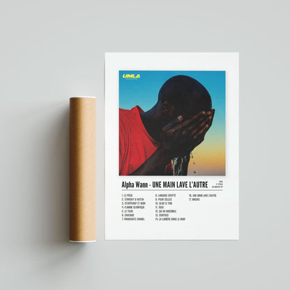 Poster Alpha Wann - UNE MAIN LAVE L'AUTRE