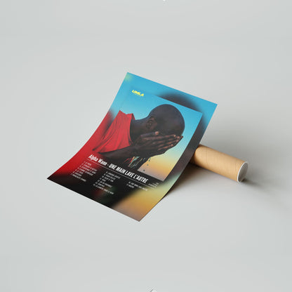 Poster Alpha Wann - UNE MAIN LAVE L'AUTRE