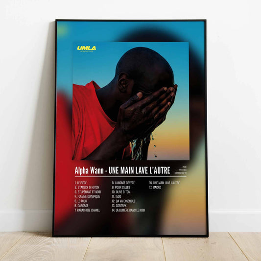 Poster Alpha Wann - UNE MAIN LAVE L'AUTRE