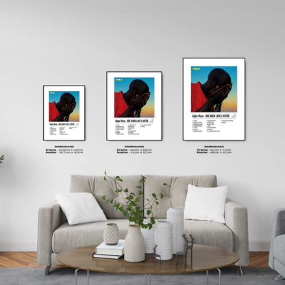 Poster Alpha Wann - UNE MAIN LAVE L'AUTRE