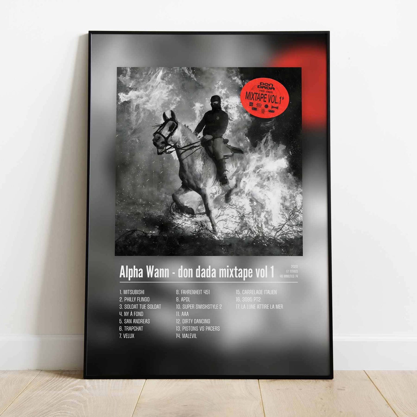 Poster Alpha Wann - don dada mixtape vol 1