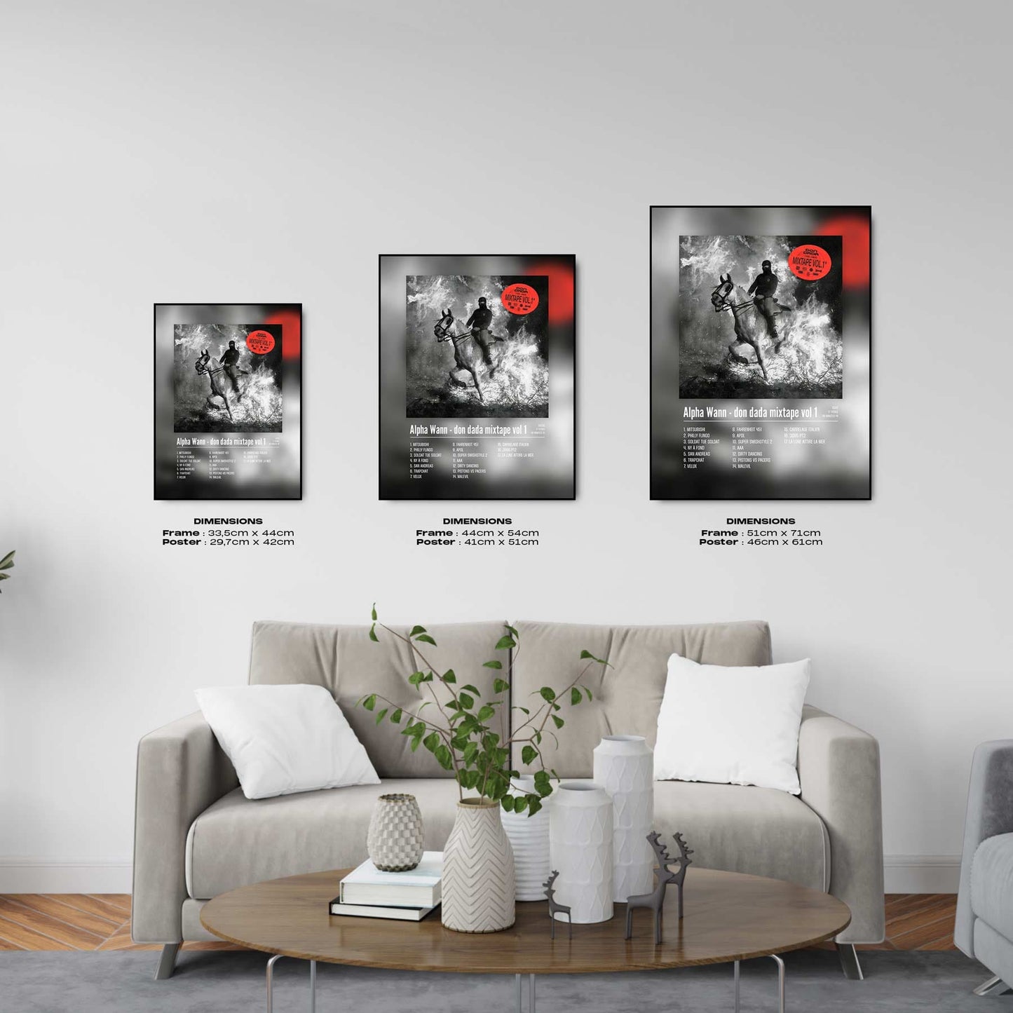 Poster Alpha Wann - don dada mixtape vol 1