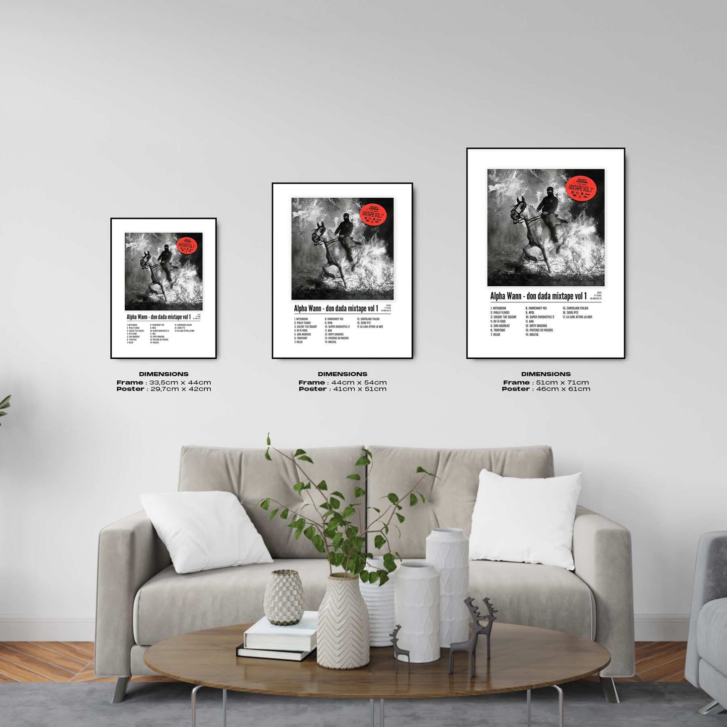Poster Alpha Wann - don dada mixtape vol 1