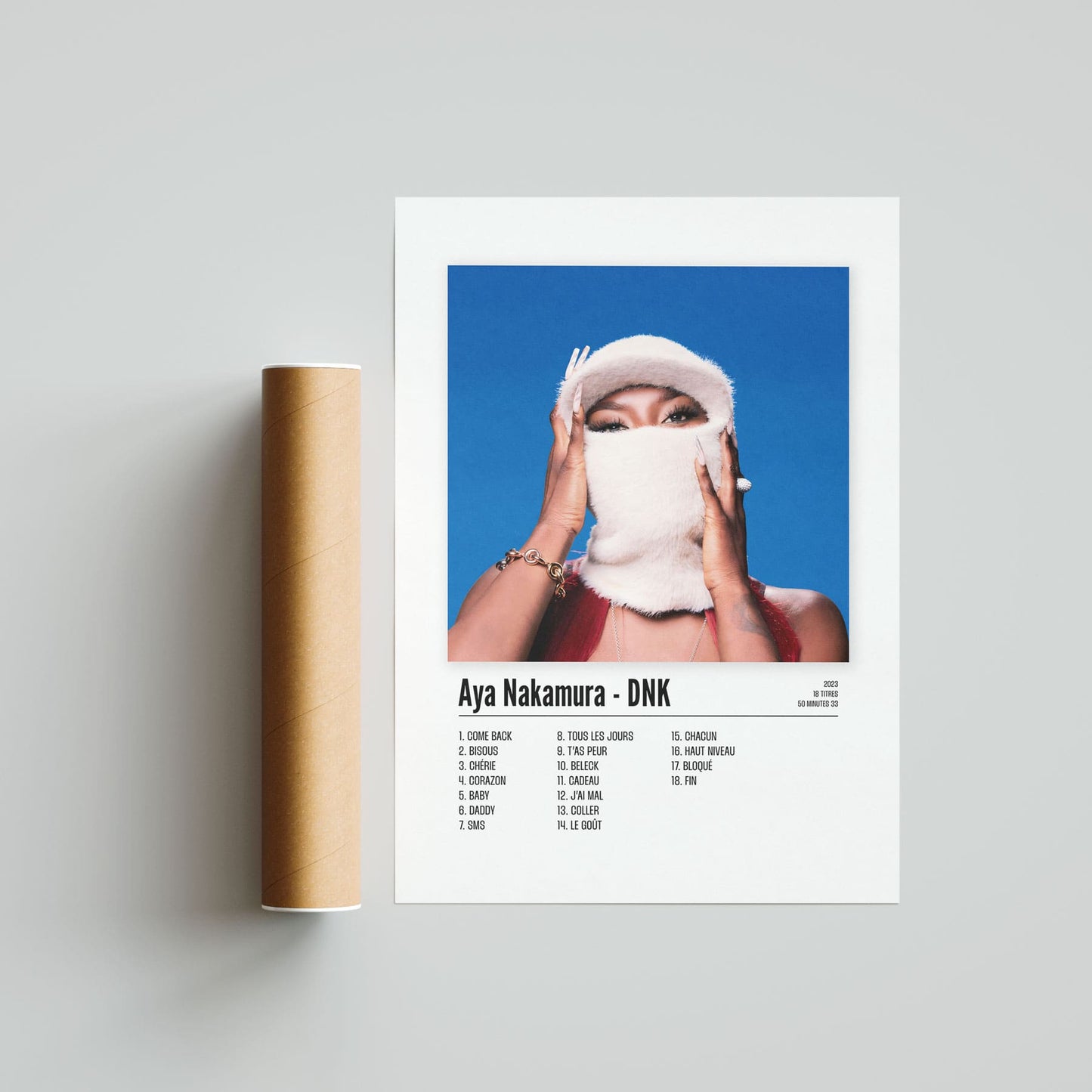 Poster Aya Nakamura - DNK