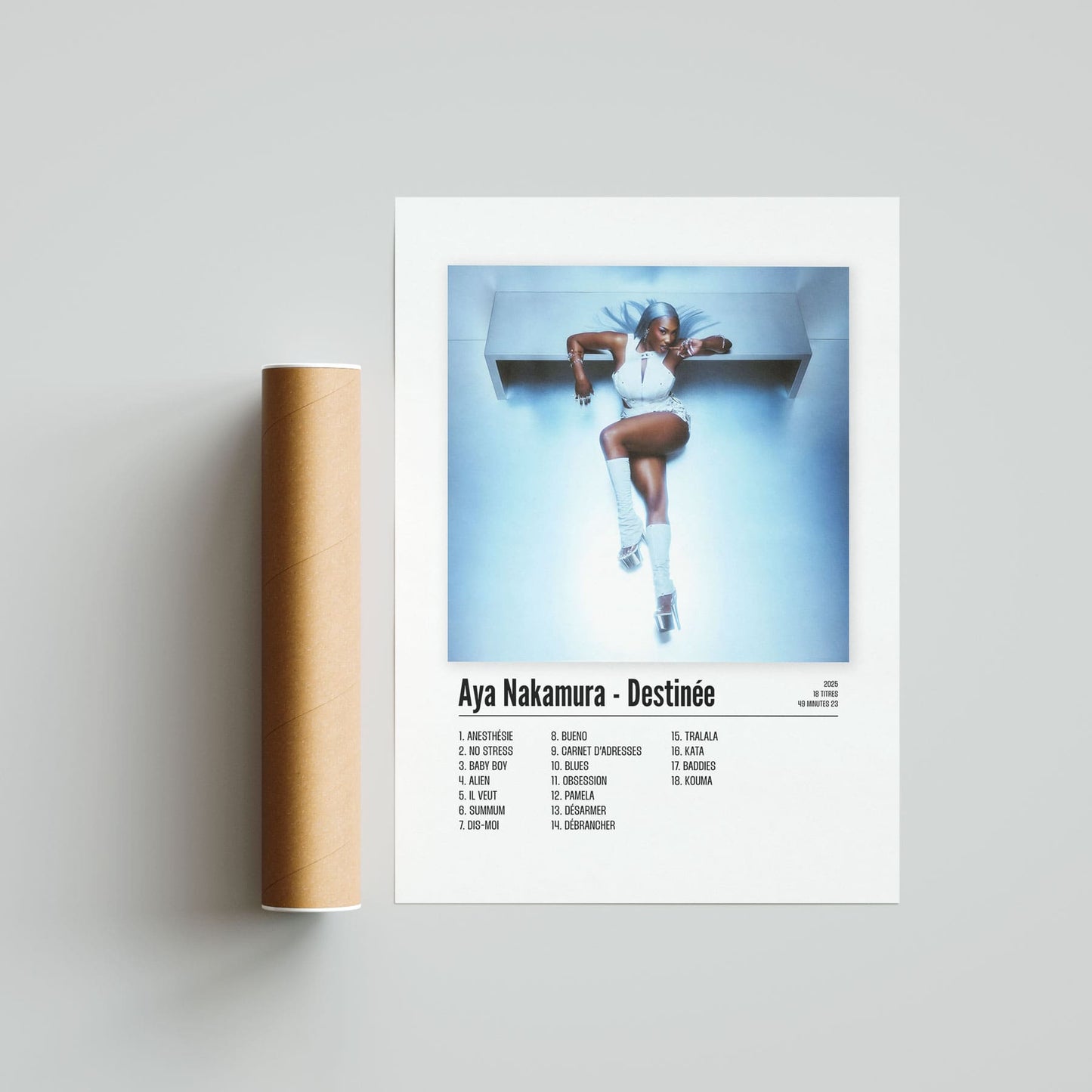 Poster Aya Nakamura - Destinée