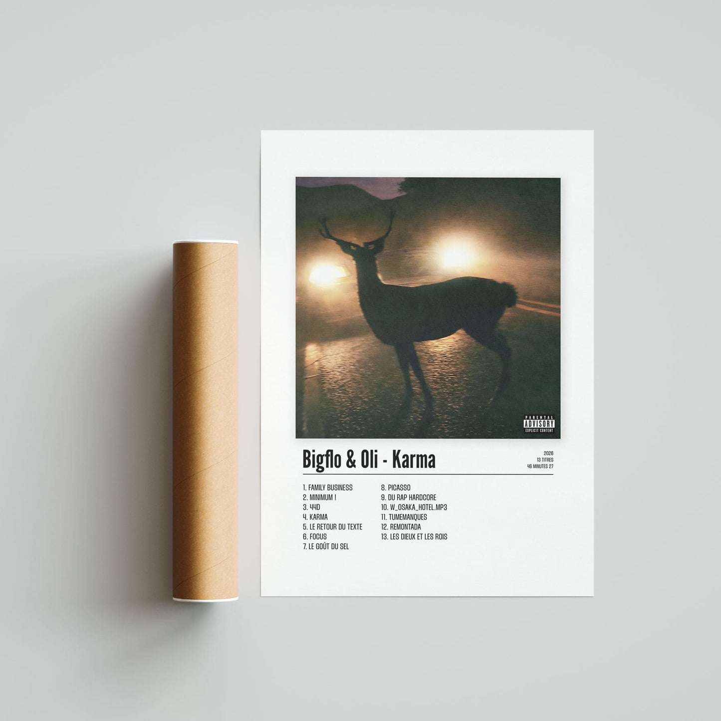 Poster Bigflo & Oli - Karma